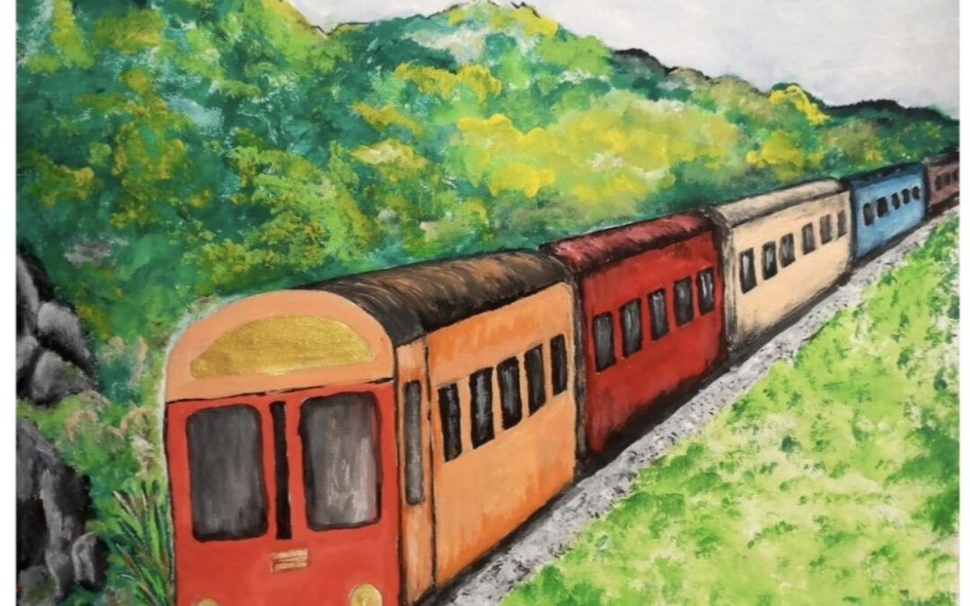 Награђен рад Петре Стаменковић, ученице 6. разреда на ликовном конкурсу: “Железница у очима деце”.